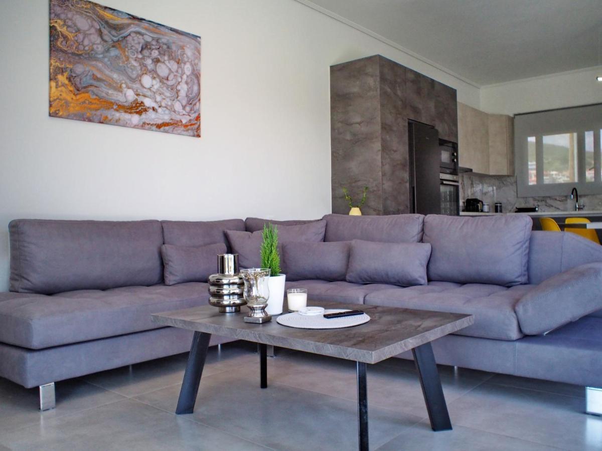 Nostos Luxury Villas With Private Pool In נפפקטוס מראה חיצוני תמונה