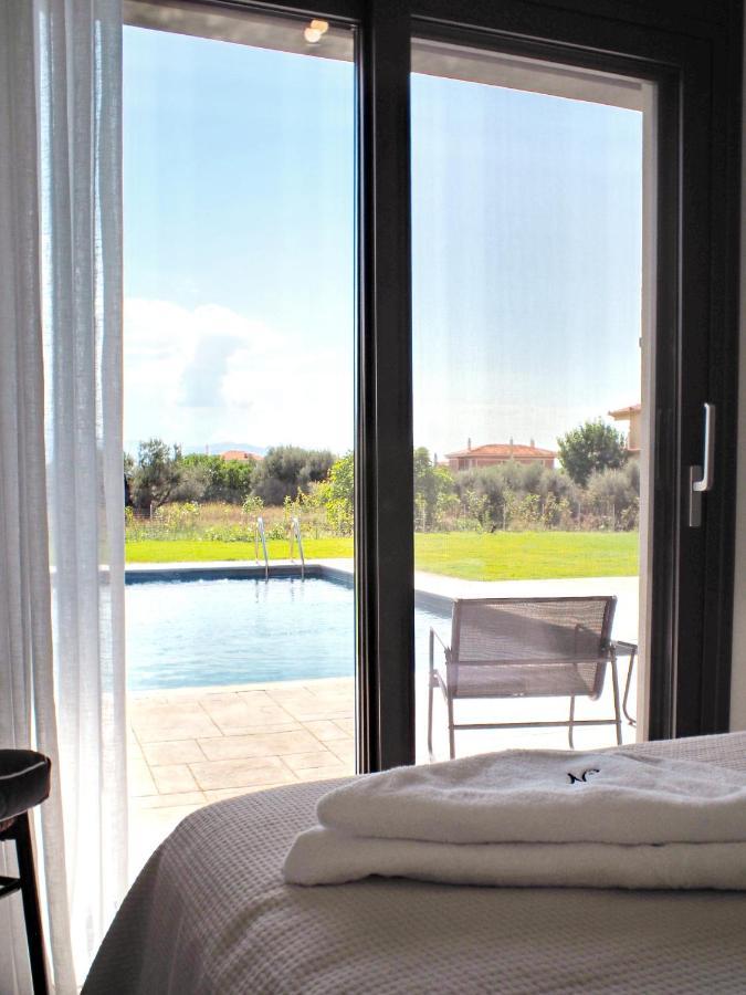 Nostos Luxury Villas With Private Pool In נפפקטוס מראה חיצוני תמונה